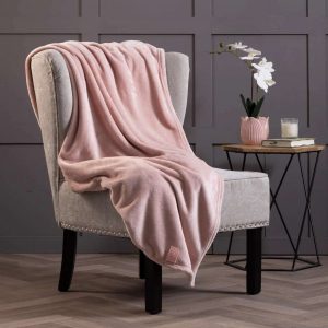 Heat Holders Luxus Fleece Couverture 180x200 cm - Dusty Rose